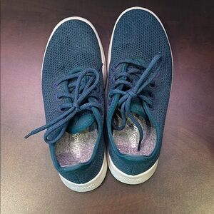 Allbirds Deep Blue Lace-Up Sneakers
